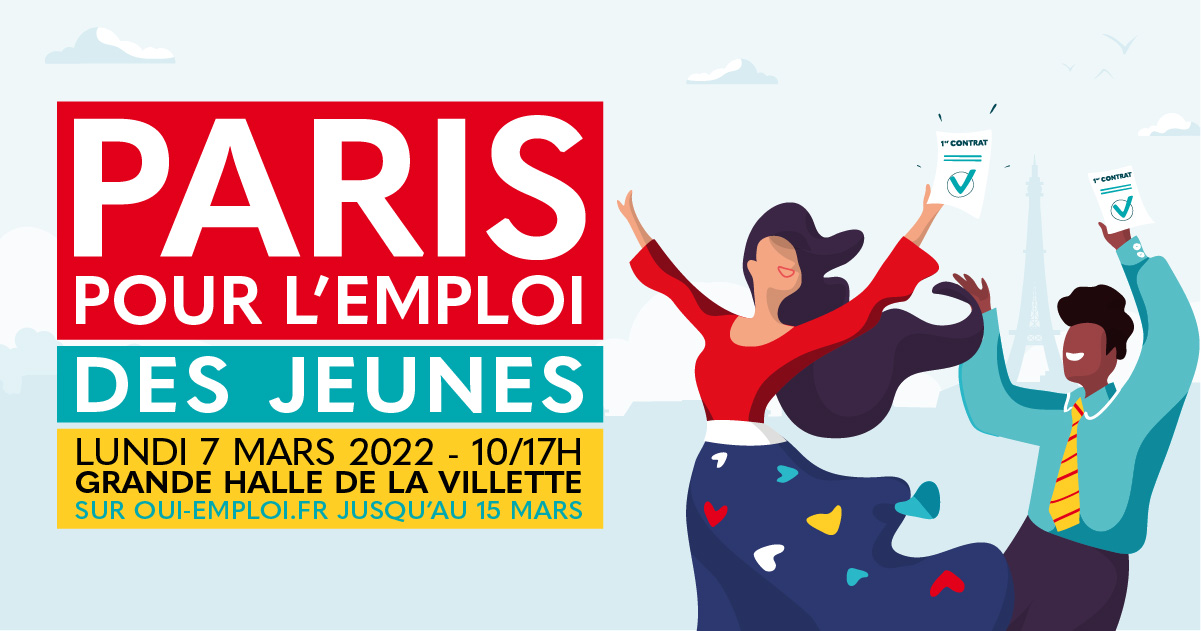 07/03/2022 – Forum Paris pour l’emploi des jeunes